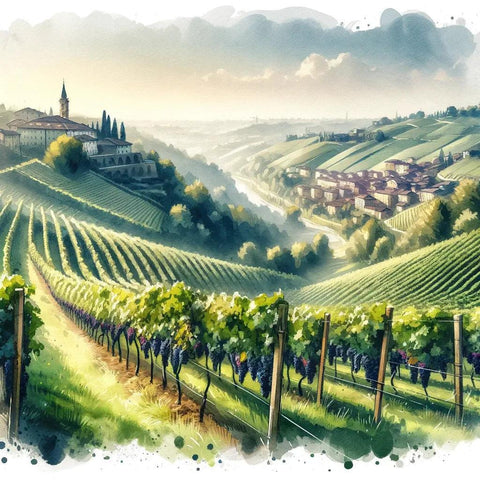 Il Barbera: Il Vitigno del Piemonte, La Barbera: Il Successo tra le Colline di Asti e Alba - Vinai del Borgo