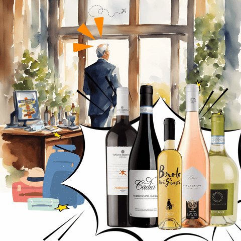 Spezza la routine con vini speciali Pelaverga e Perricone e molti altri vitigni!