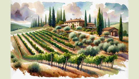 Il Rosso di Montalcino: Un Capolavoro Toscano - Vinai del Borgo