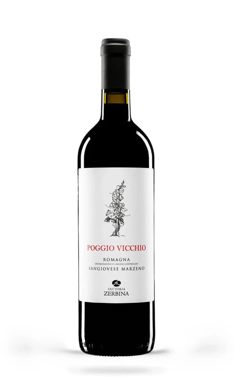 Sangiovese Superiore Marzeno DOC Poggio Vicchio Romagna 2021 - Fattoria Zerbina - Vinai del Borgo