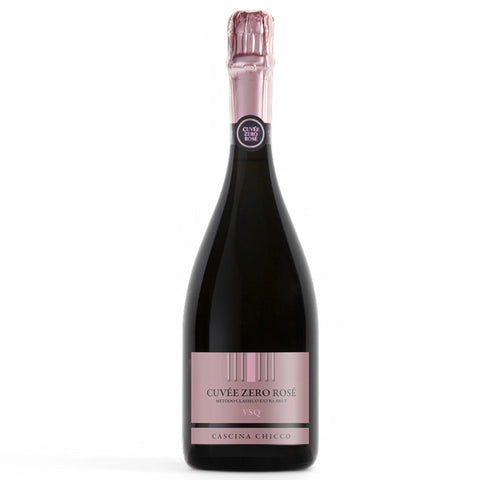 Metodo Classico Cuvée Zero Rosato Spumante Extra Brut 2021 - Cascina Chicco