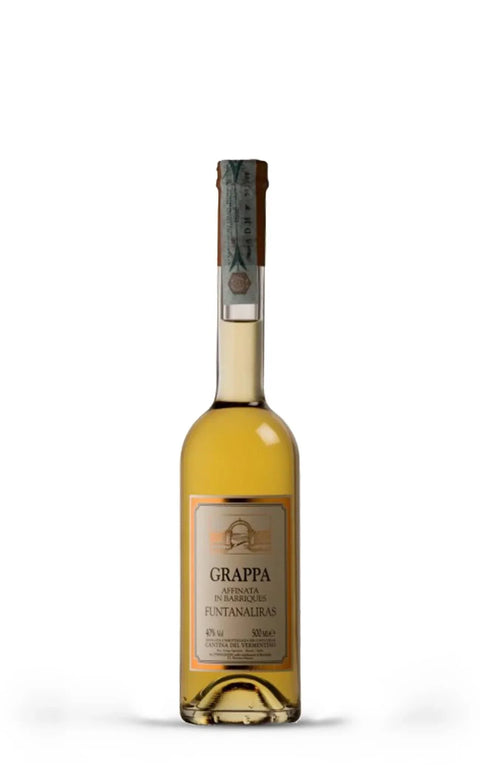 Grappa di Vermentino Barricata Funtanaliras - Cantina del Vermentino - Vinai del Borgo