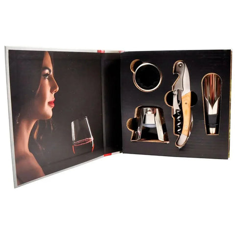 Set da Vino Wine Plaza - Legno Art - Vinai del Borgo