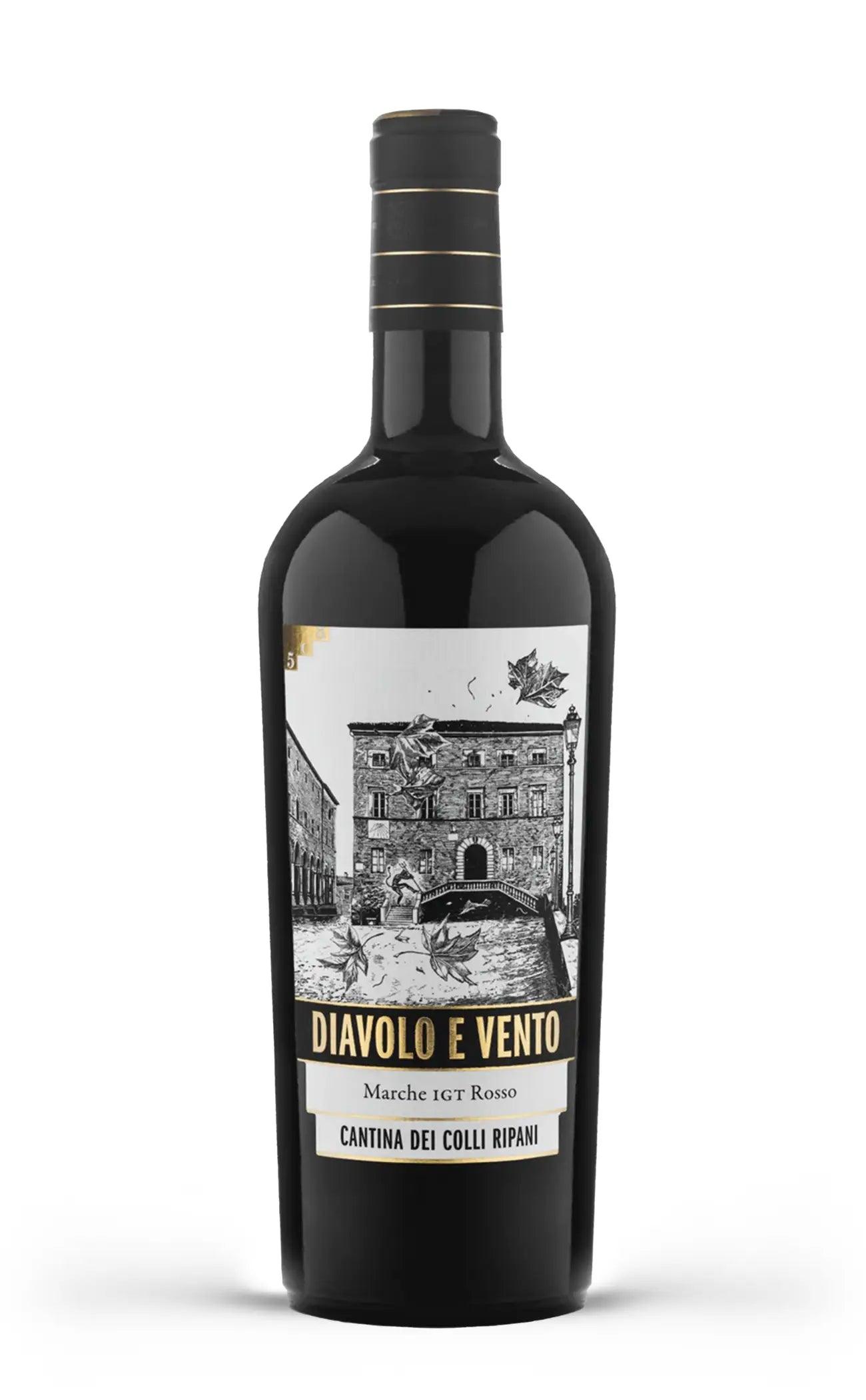 Marche Rosso IGT Diavolo e Vento 2018 - Cantina Colli Ripani - Vinai del Borgo