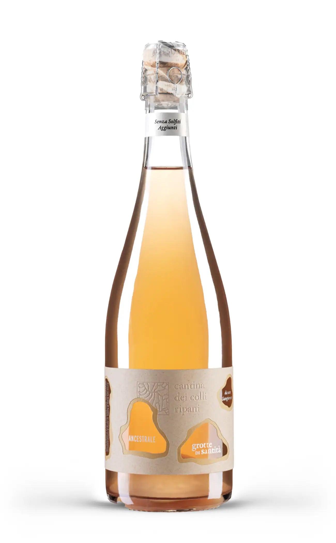 Marche Spumante Ancestrale IGT Rosato Grotte di Santità 2021 - Cantina Colli Ripani - Vinai del Borgo