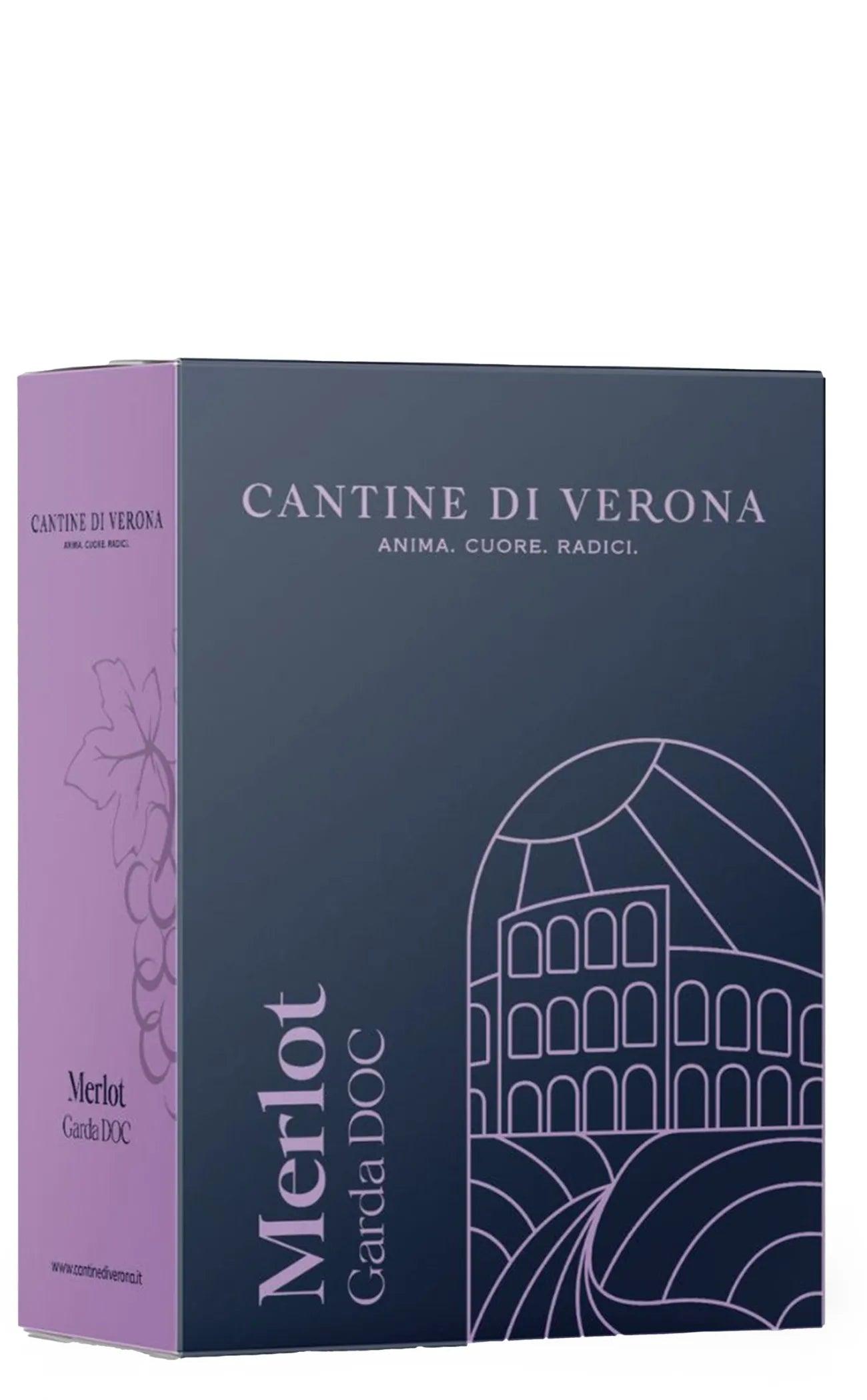 Merlot Garda DOC Bag in Box (3LT) - Cantina Valpantena - Vinai del Borgo