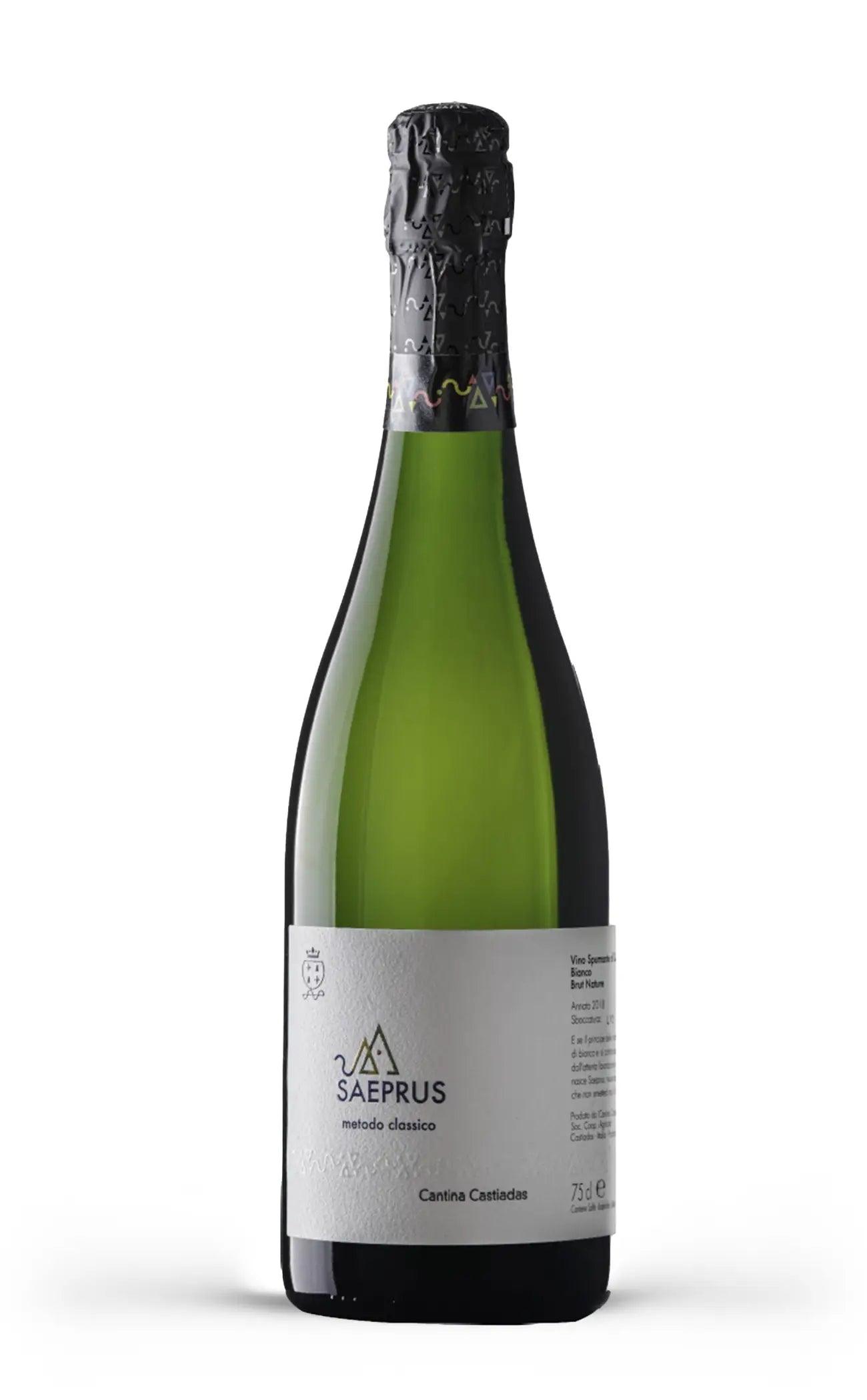 Metodo Classico Saeprus Brut Nature 2021 - Cantina Castiadas - Vinai del Borgo