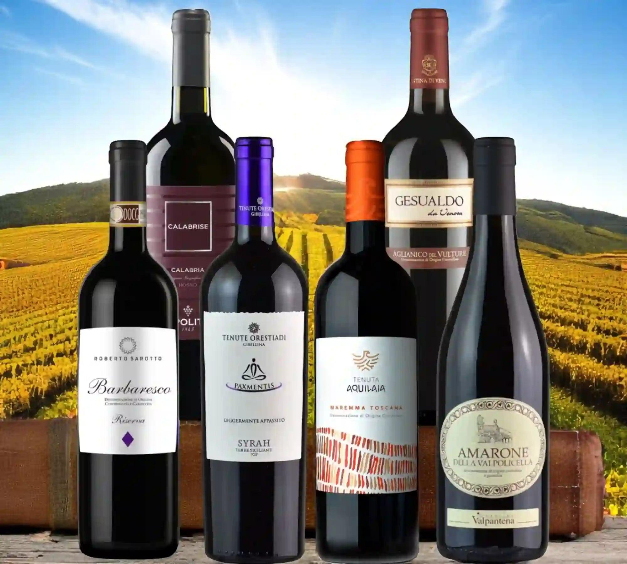 Tasting Box | A Tour of Italy's Finest Reds
