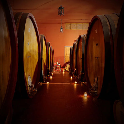 Barrels in Cantine di Nizza